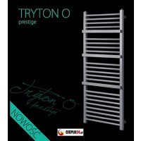 Termix TRYTON O prestige 1200 mm X 540 mm grzejnik łazienkowy biały TOPR 24/50