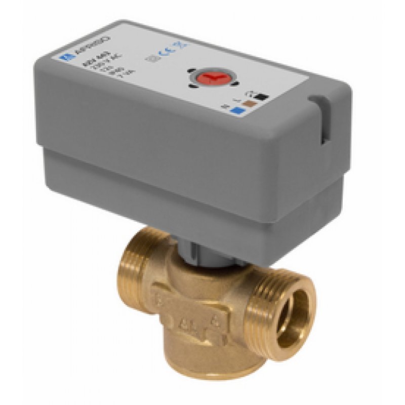 Afriso 2-drogowy zawór strefowy AZV 453 DN20, NO kod 1645300