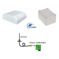 Elterm Pakiet sterowania radiowego (pokojowe i pogodowe) - 2x nadajnik + odbiornik kod 100009