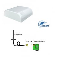 Elterm Pakiet sterowania radiowego (pokojowe) - nadajnik + odbiornik kod 100010