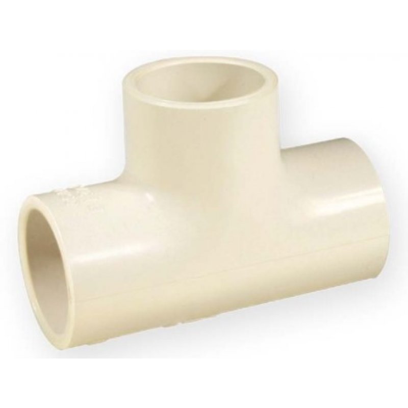 Nibco PVC-C Trójnik równoprzelotowy KW/KW/KW 3/4" Kod 4711-007