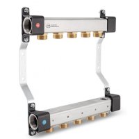 KAN-therm InoxFlow Rozdzielacz 3-obwodowy RNN z nyplami 3/4 do śrubunków Kod 1316158001