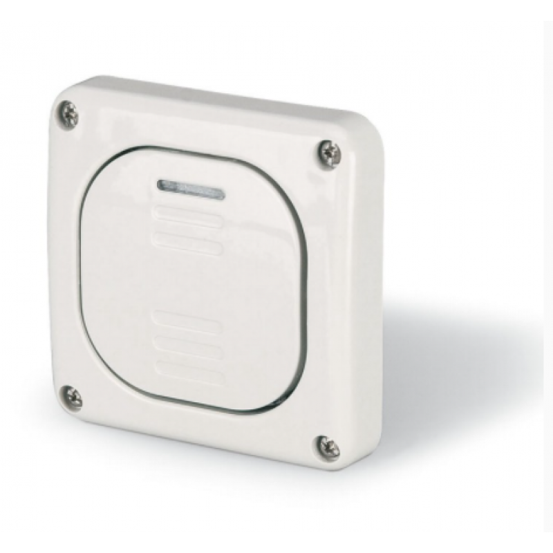 Scame Protecta  łącznik pojedynczy podtynkowy 10AX M95, IP66, szary KOD 137.3011