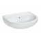 Koło IDOL umywalka 55 x 42 cm, bez otworu, z przelewem KOD M11055000