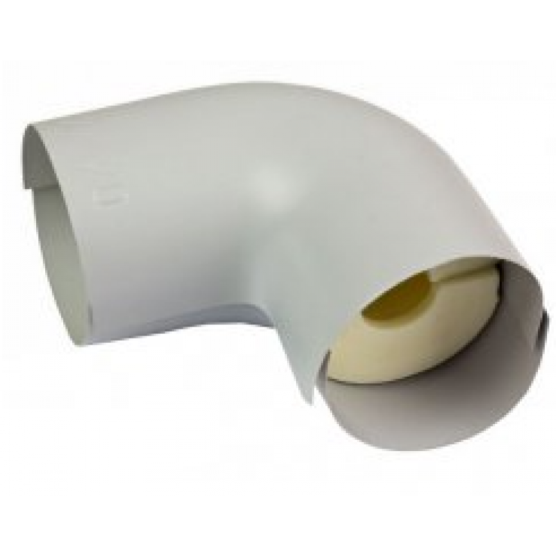 NMC ISOTUBE 040 Kolano systemowe PUR z PVC, średnica 28, grubość 30 Kod IUEOCV300280