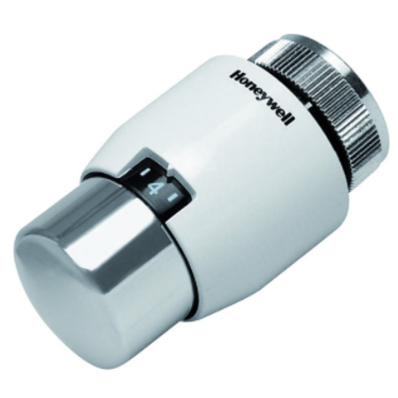 Honeywell Thera-200 Design Głowica termostatyczna, zakres 6-26 st.C, biała - chrom kod T4021