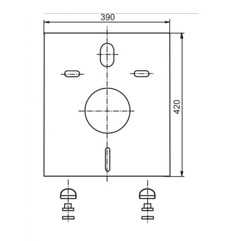 Geberit Duofix Zestaw stelaż podtynkowy do WC + miska wisząca WC LAVITA RIM+ SOFI SLIM z deską sedesową wolnoopadającą duroplast + zestaw wsporników dystansowych Kod S051 
