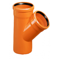 Magnaplast Trójnik KGEA fi 250/250mm kąt 87stopni, PVC-U Kod 22345