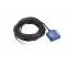 Schneider Electric XS Czujnik indukcyjny płaski z wyjściem PNP 1NO, 12..24V DC (kabel 2m) Kod XS7E1A1PAL2