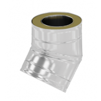 Ricom DW316L Kolano stalowe izolowane 30 stopni, średnica 180 mm KOD 030118042DW