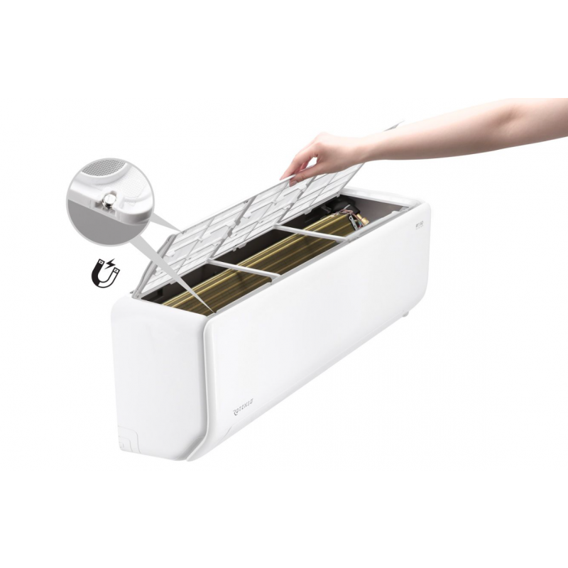 Rotenso Revio RO35Xi Klimatyzator pokojowy o mocy 3,5 kW (jednostka wewnętrzna), smart WIFI, funkcja Eco Eye Kod RO35Xi 