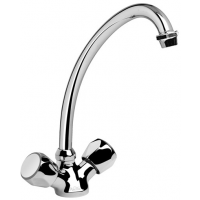 Alterna IRIS Bateria umywalkowa stojąca dwuuchwytowa, chrom Kod ALTN-705962