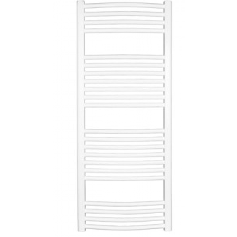 Alterna GLADIUS1 Grzejnik łazienkowy wygięty 500x800mm, 358W, kolor biały Kod ALTN-914154