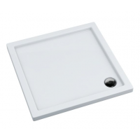 Alterna Brodzik kwadratowy, akrylowy, laminowany 900x900x55mm, kolor biały Kod ALTN-952596