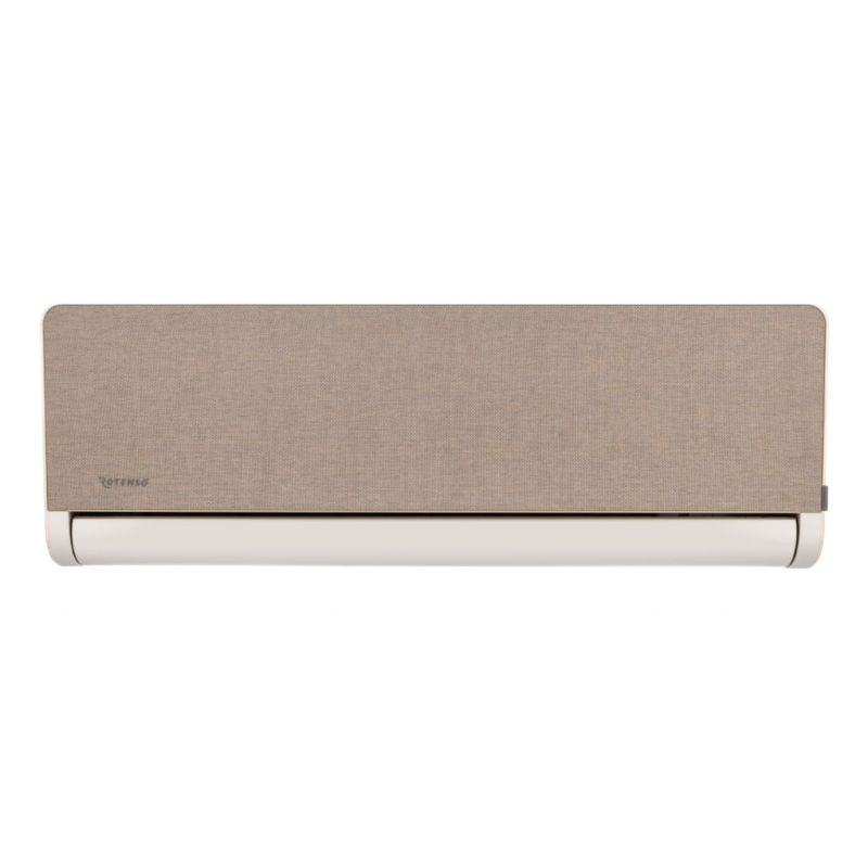 Rotenso Versu Cloth Caramel VCC35XI Klimatyzator pokojowy o mocy 3,5 kW (jednostka wewnętrzna), smart Wi-Fi, złota obudowa Kod VCC35XI