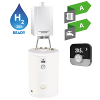 De Dietrich MCR3 evo 24T kocioł kondensacyjny jednofunkcyjny + zasobnik SRK 100MG + regulator Smart TC z WiFi 7716670100KTC