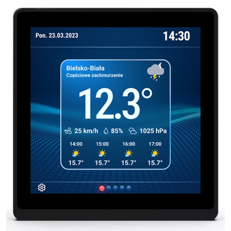Tech Sinum CP-04C Wi-Fi Panel multifunkcyjny z wymiennymi ramkami Kod WG.23.0310