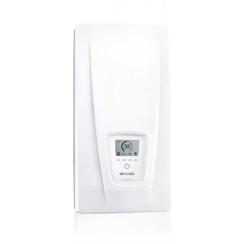 Clage DEX Next Elektroniczny przepływowy podgrzewacz wody 18/21/24/27 kW/400V Kod 36400