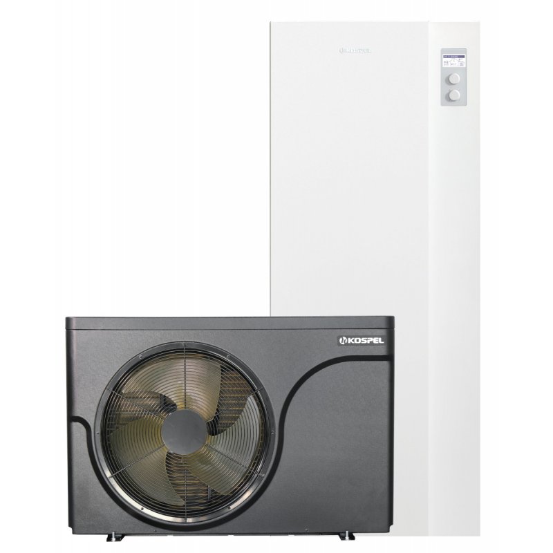 Kospel HPM2 Pakiet powietrzna pompa ciepła monoblok o mocy 8 kW + jednostka wewnętrzna 3 in 1 Kod HPM2.C-8.1