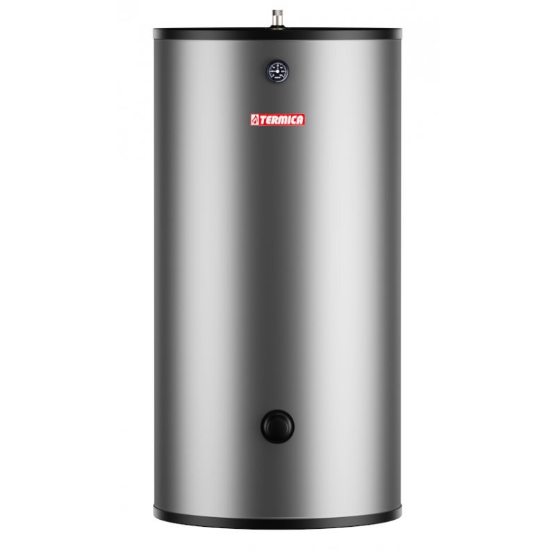 Termica 200L Economy MAX Wymiennik z wężownicą wersja ze stali nierdzewnej (powierzchnia wężownicy 1,4m2) kod WW200E.MAX 