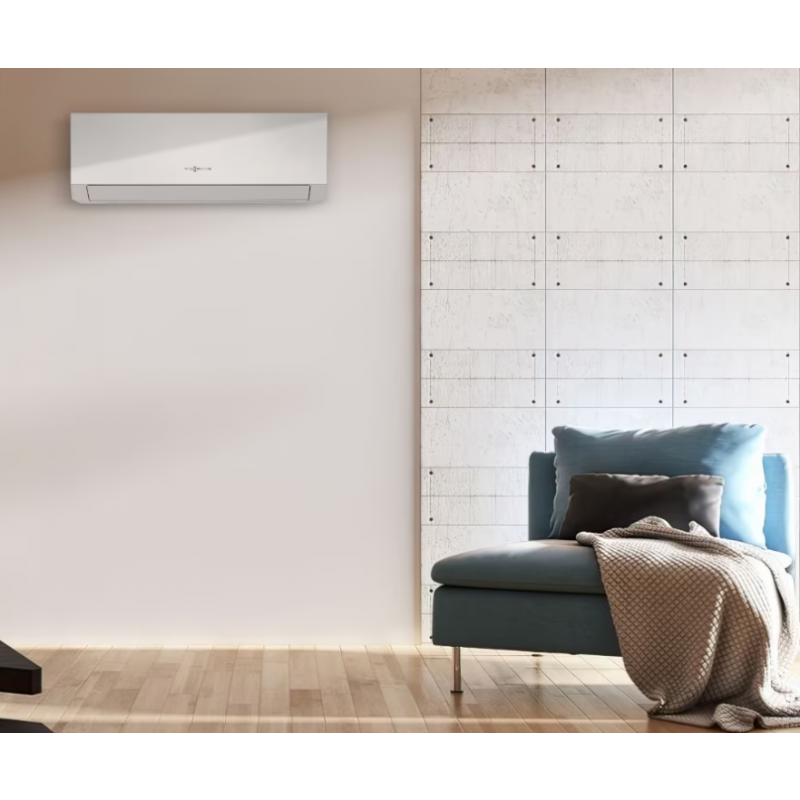 Viessmann VITOCLIMA 230-S DYNAMIC Klimatyzator typu split do chłodzenia o mocy 6,5kW i do ogrzewania o mocy 7,0kW (jednostka wewnętrzna), kolor grafit Kod 7272549 